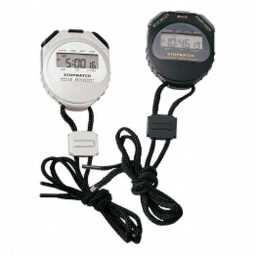 Chronomètre numérique R, chronomètre sport avec rythme, mémoire divisée  tour, chronométrage seconde, affichage LCD Lar back, Functa