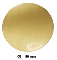 pastille medaille et trophée 50 mm