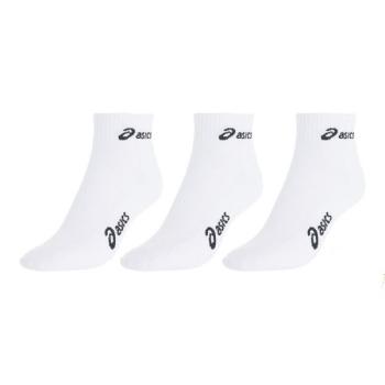 3 paires de chaussettes asics blanches