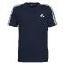 Adidas T Shirt  Dark navy / White Jr